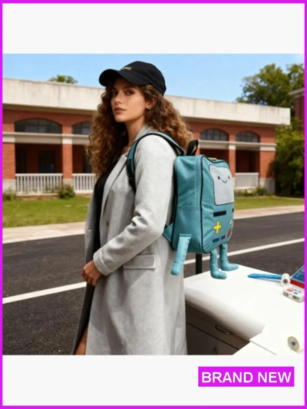 Cartoon Backpack Lightweight Travel Daypack Adjustable Straps Water Resistant